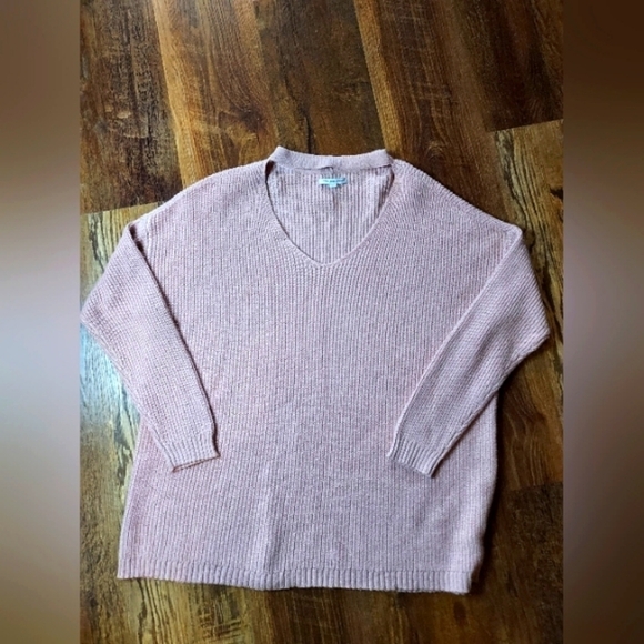 American Eagle Outfitters Large choker neck cutout wool blend pink - Picture 8 of 11